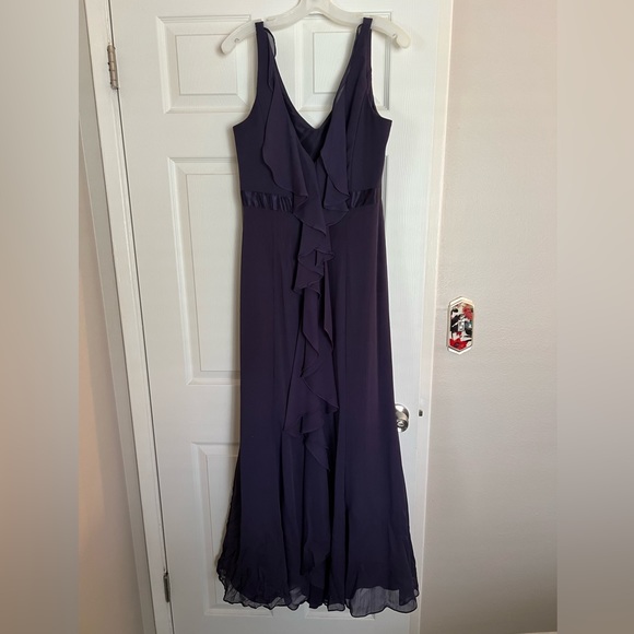 David’s Bridal Bridemaid Dress in Lapis Size 14 - Picture 3 of 5